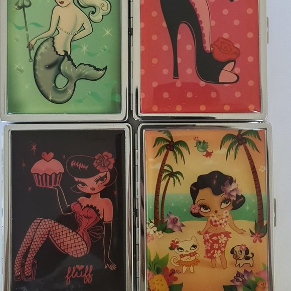 Collectors 60s style cigarette cases - Picture 2 of 9